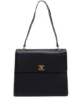 CHANEL Pre-Owned 2000 turn-lock shoulder bag - Black