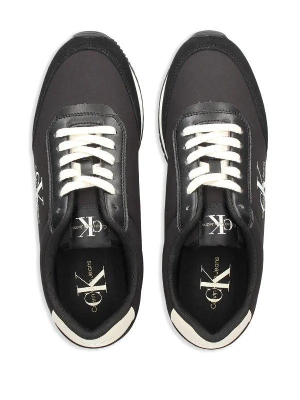 Calvin Klein Jeans Retro Runner Sneakers Black FARFETCH PH