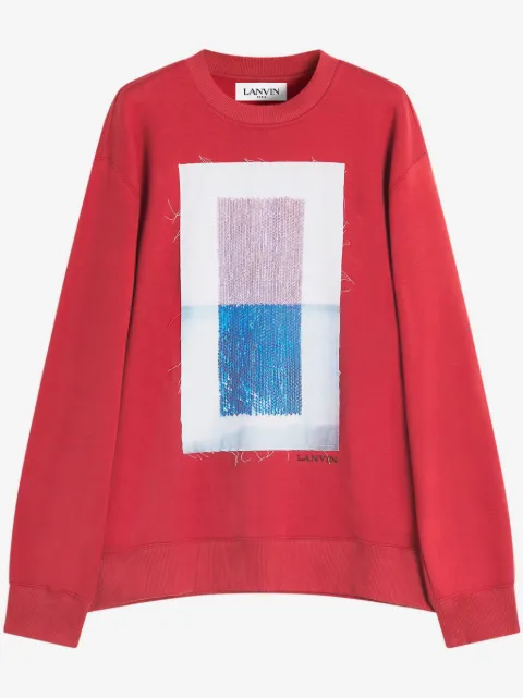 Lanvin Archive-print Classic sweatshirt