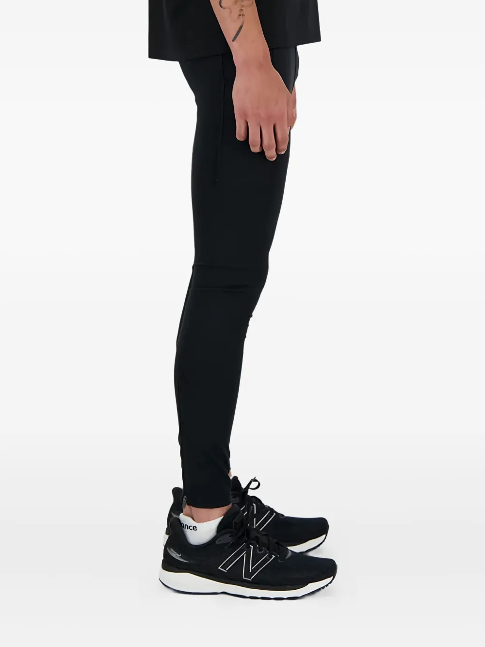 New Balance Legging met zijzak Zwart