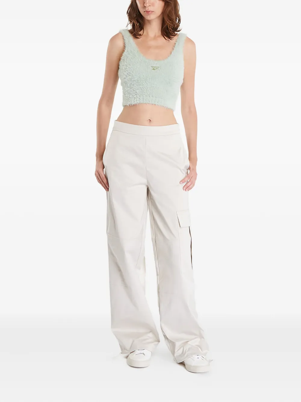 Calvin Klein Jeans Est.1978 Cargo Trousers In White