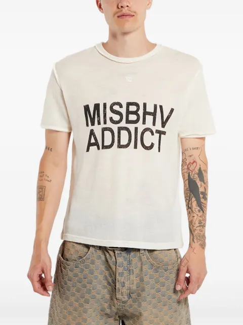 MISBHV playera con logo estampado