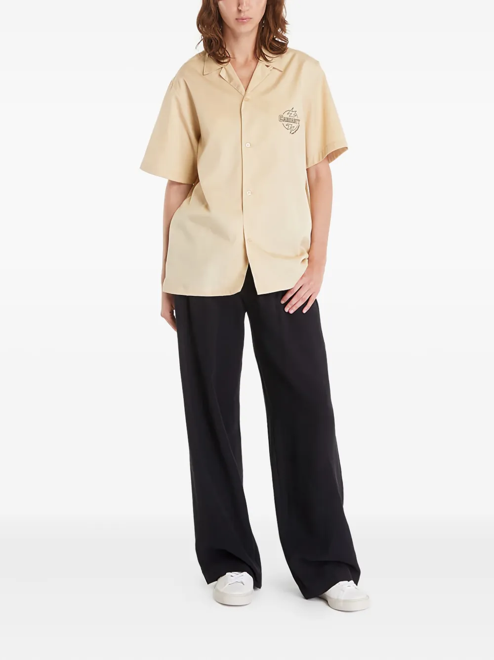 Carhartt WIP Ablaze Detroit lightning bolt shirt | Women | Image 2
