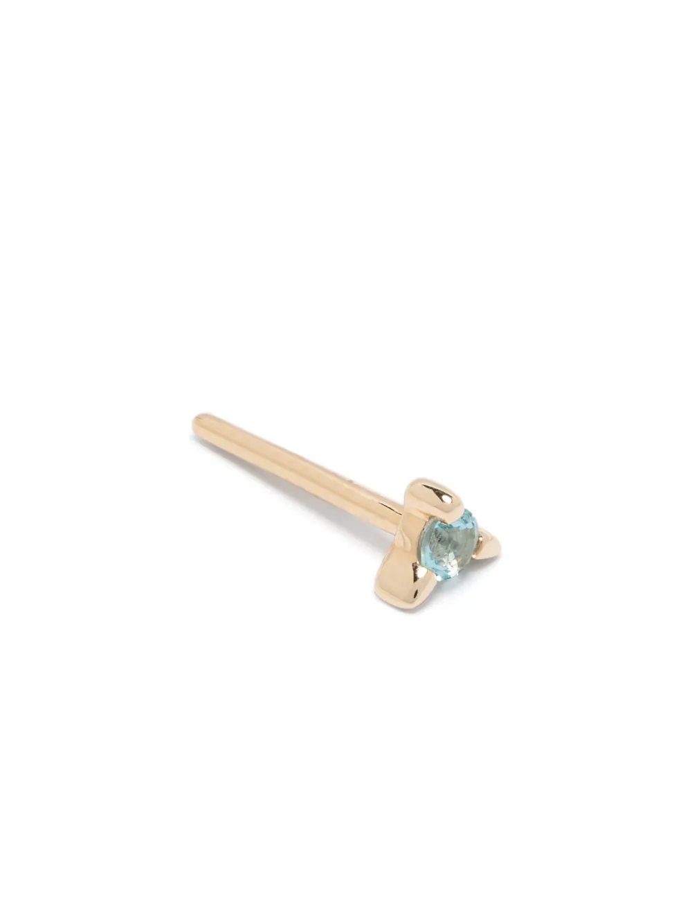 Maria Black 14kt Yellow Gold Fuzzy Glitz Sky Piercing Single Earring In Gold
