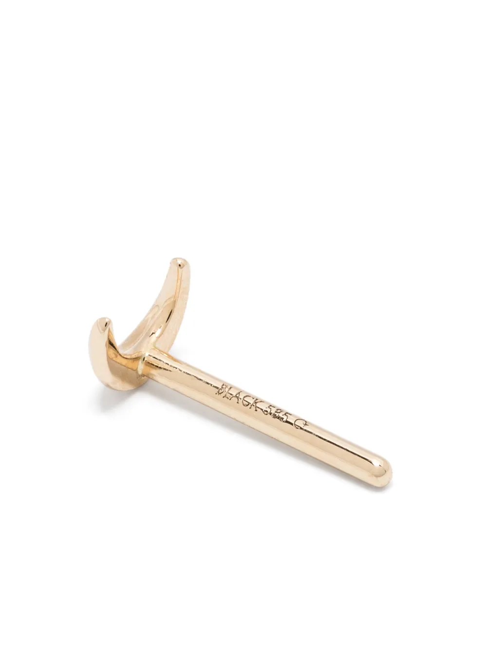 Maria Black 14kt Yellow Gold Murky Blaze Piercing Single Earring In Gold