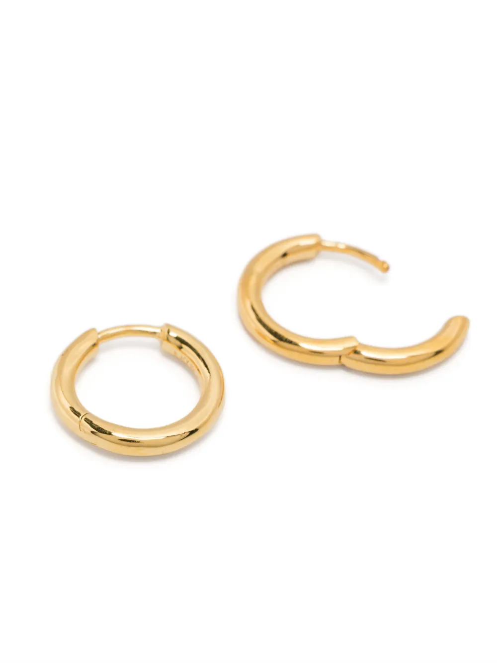 Maria Black Marco huggie earrings - Goud