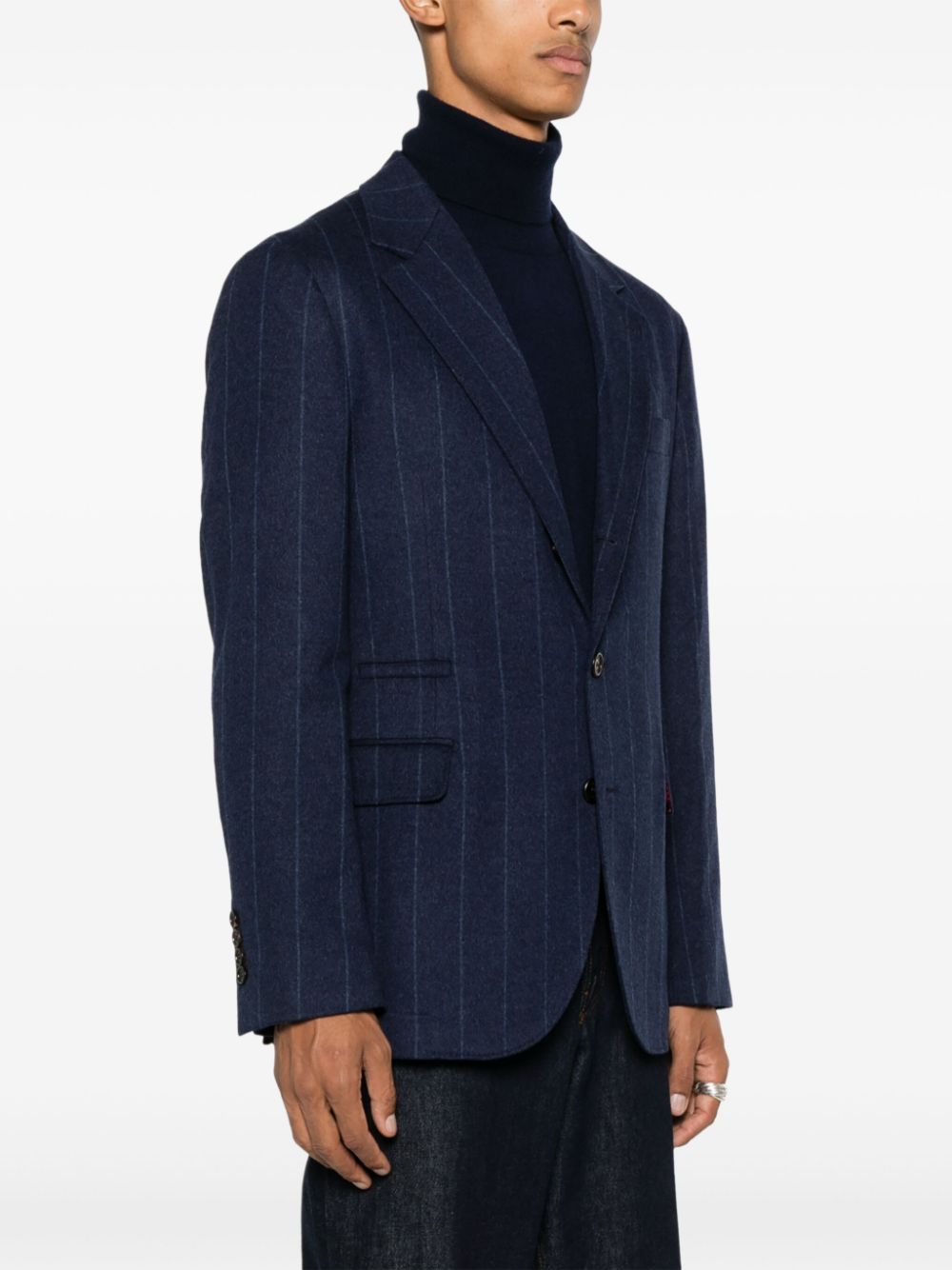 Brunello Cucinelli striped blazer Men