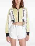 Converse cropped zip-up jacket - Yellow