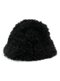 Nina Ricci faux-fur bucket hat - Black