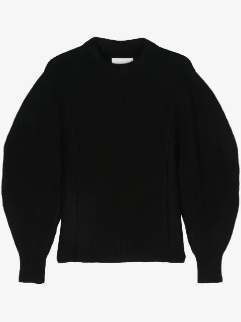 Jil Sander suéter con cuello redondo