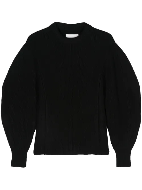 Jil Sander pull en laine - Noir - Jil Sander - Modalova
