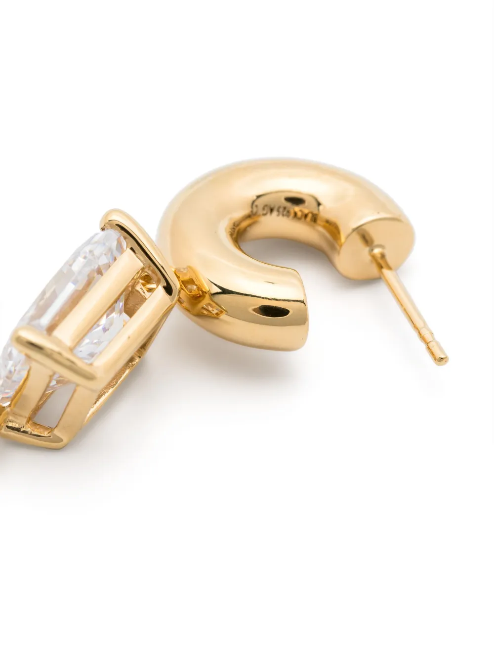 Maria Black Omotesando Ramune hoop earring - Goud