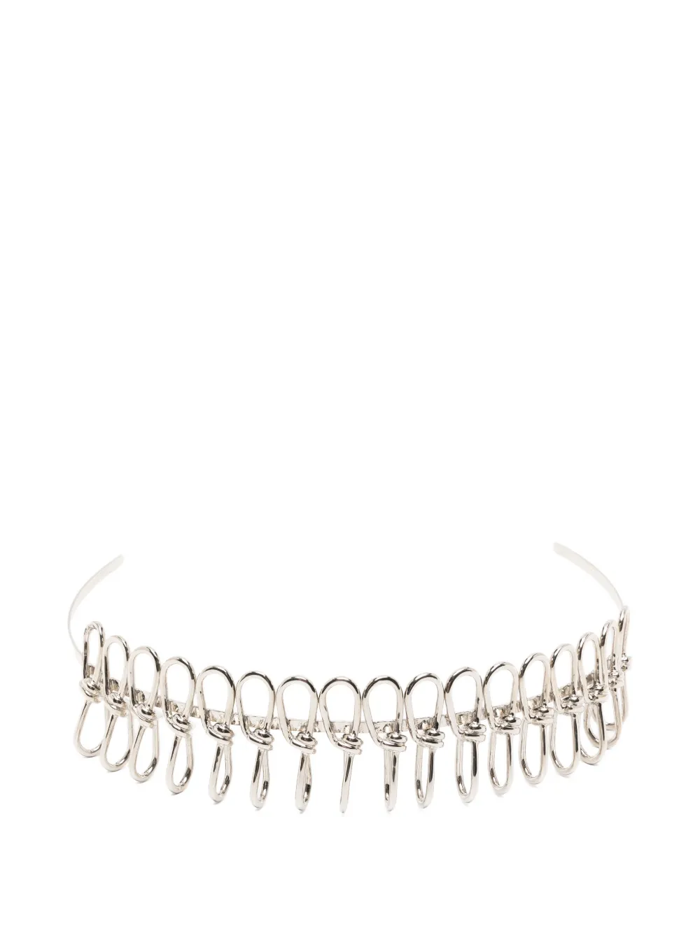 Annelise Michelson Wire headband - Argento