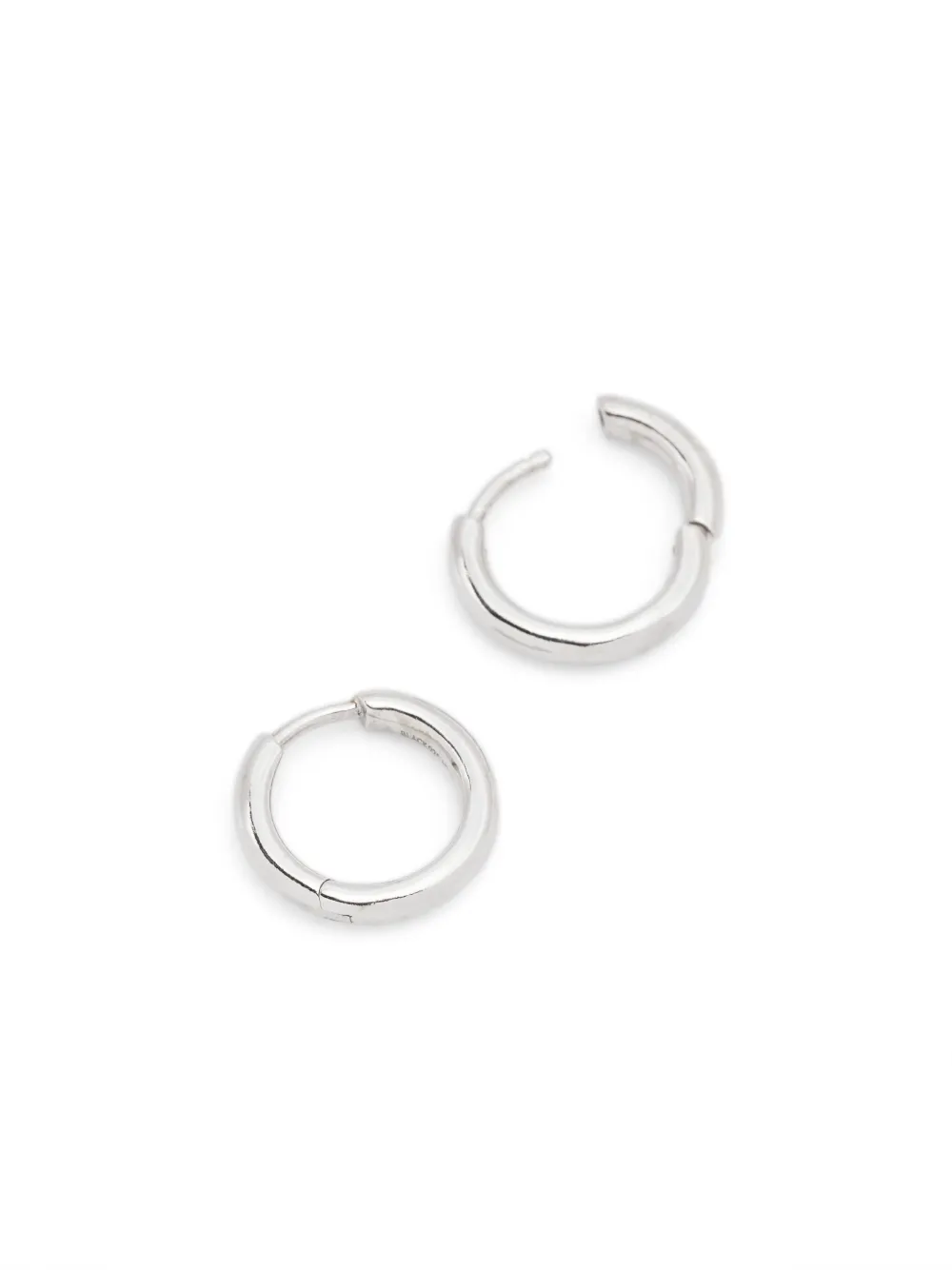 Maria Black Marco huggie earrings - Zilver