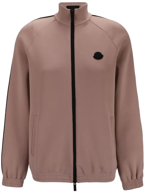 Moncler logo-print zip top
