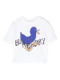 Burberry Kids logo-print T-shirt - White