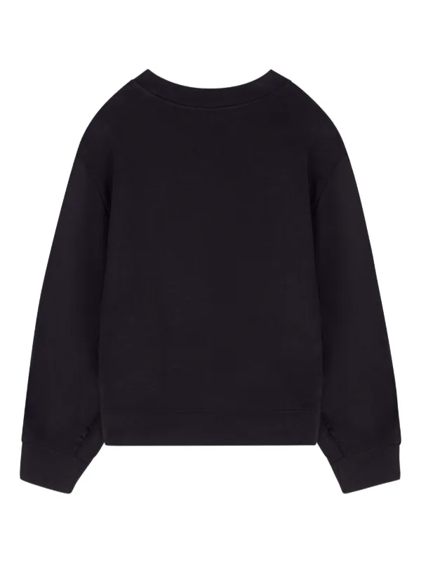 BARROW バロウ メンズ スウェットシャツ コットン ロゴ BARROW ロゴ スウェットシャツ | ブラック | FARFETCH JP