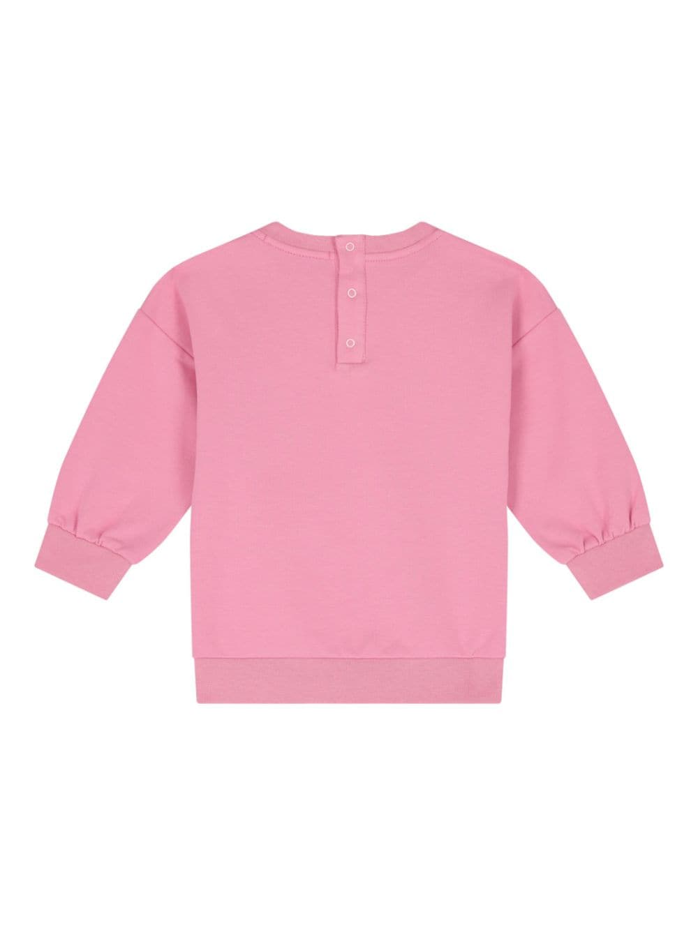 Aigner Kids bag-print sweatshirt - Roze