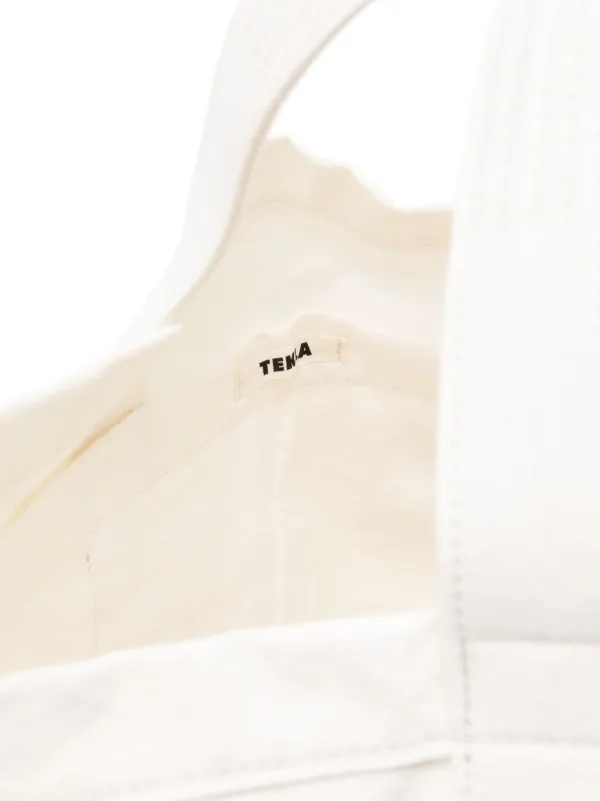 TEKLA logo-embroidered Beach Bag | White | FARFETCH UK