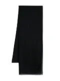 D4.0 fringed scarf - Blue
