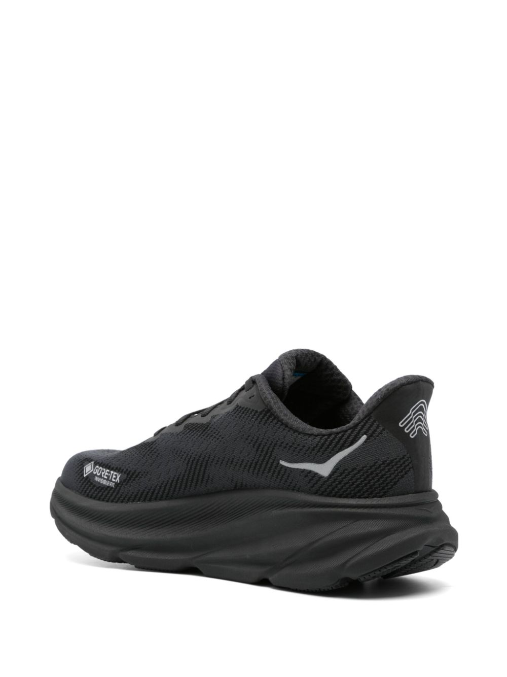 Shop Hoka Clifton 9 Sneakers In Black