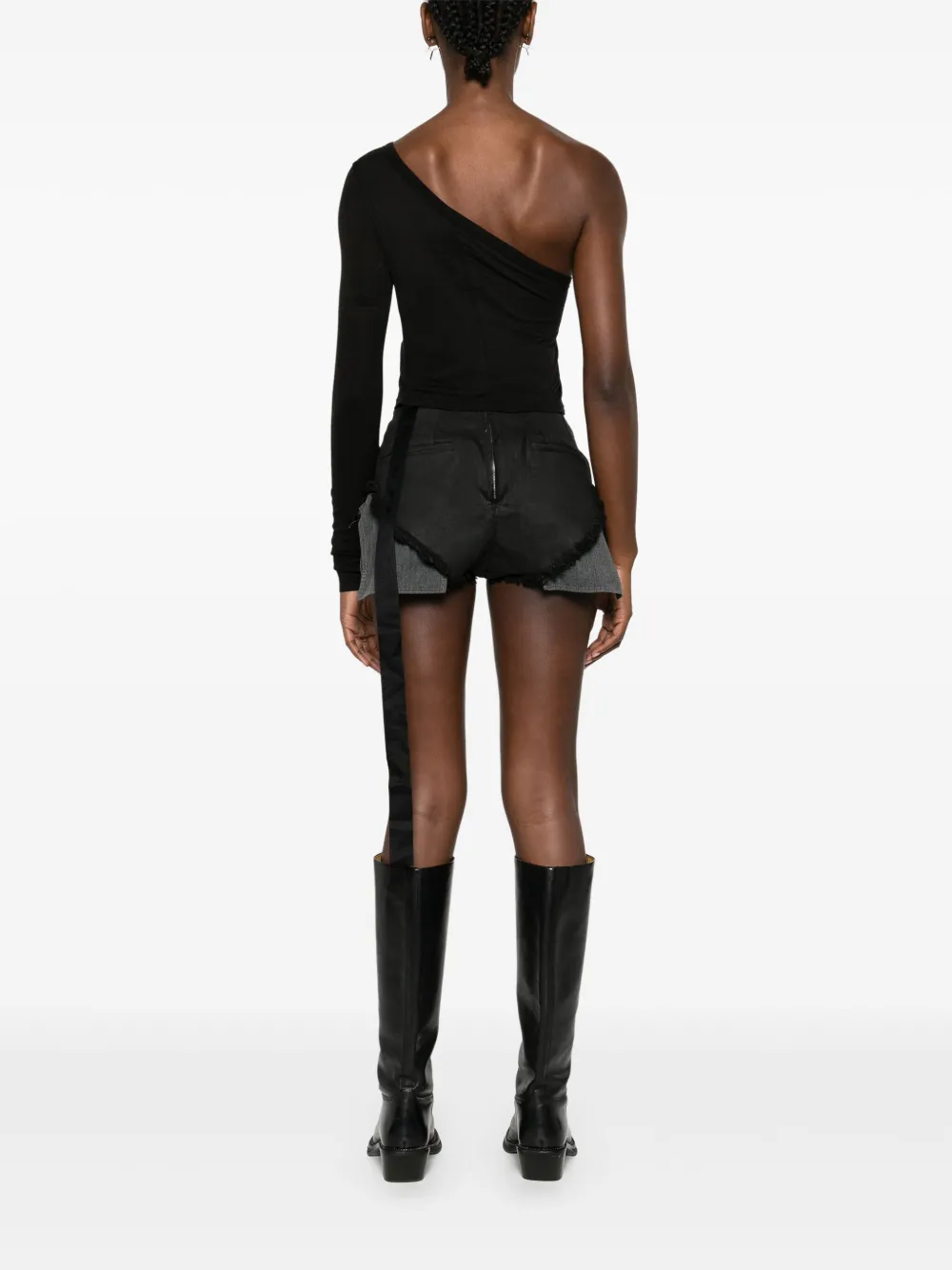 Rick Owens DRKSHDW Ziggy T-shirt Zwart