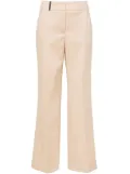 Peserico straight-leg flannel trousers - Neutrals