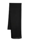 D4.0 fringed scarf - Grey