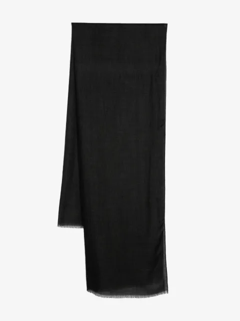 D4.0 fringed scarf
