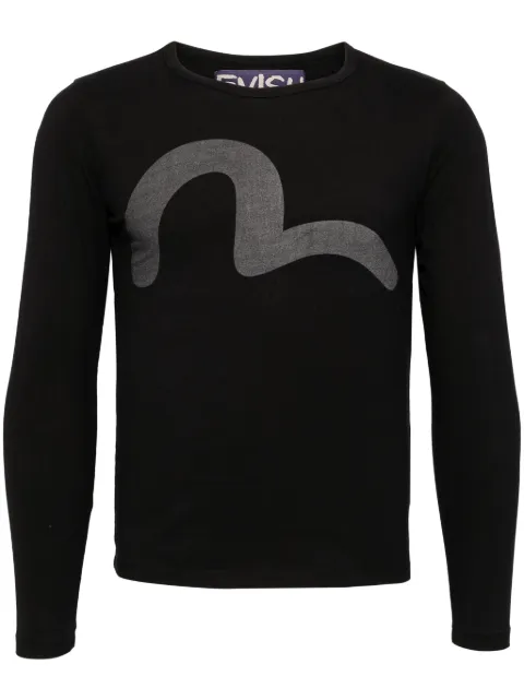EVISU logo-print T-shirt