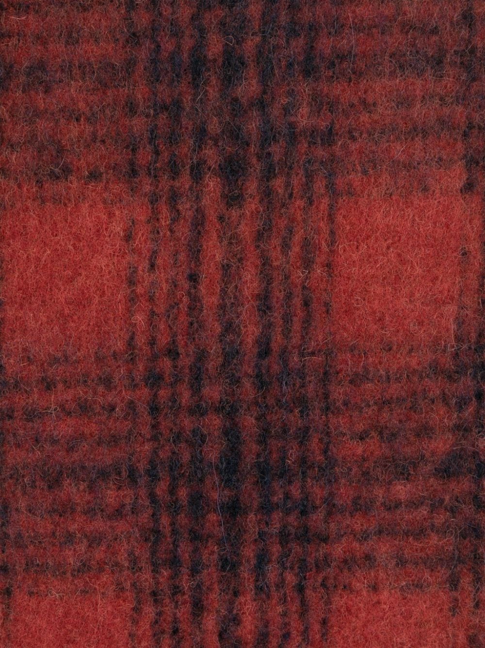 A.P.C. Geruite sjaal - Rood