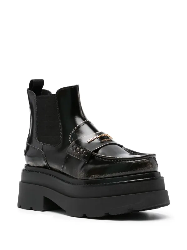 Alexander Wang 75mm Carter Boots Black FARFETCH IN