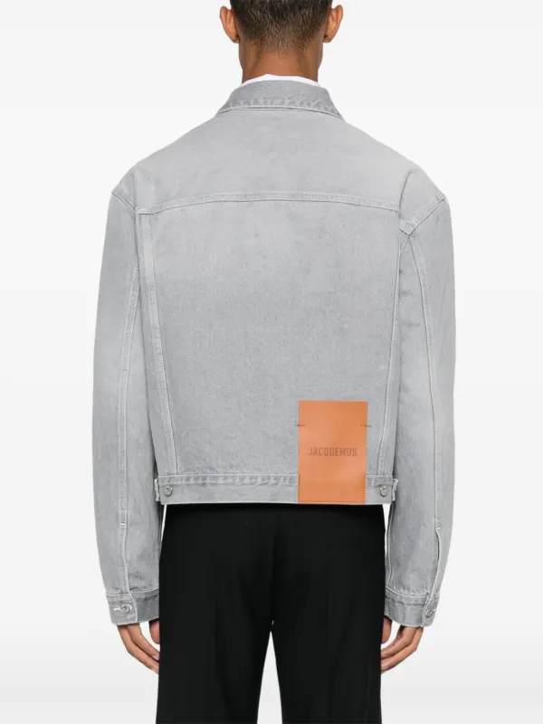 Jacquemus La Veste de-Nîmes Jacket | Grey | FARFETCH