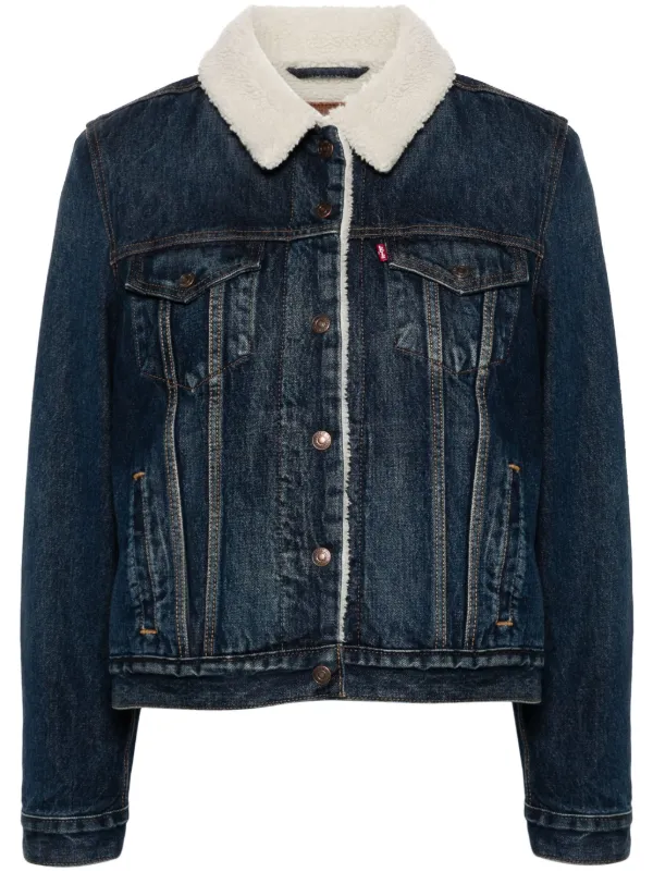Levi's Original Jacket Blue FARFETCH IN