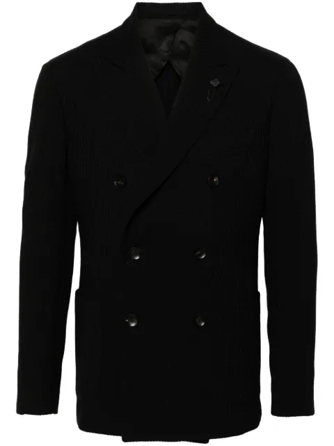 Lardini Blazer com detalhe de broche