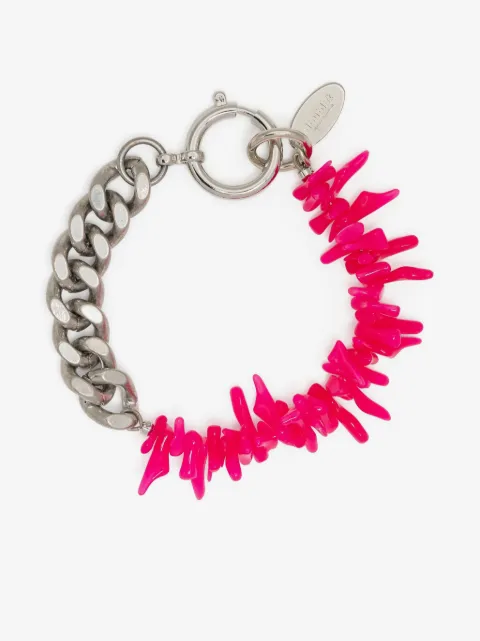 Doublet bead-embellished bracelet
