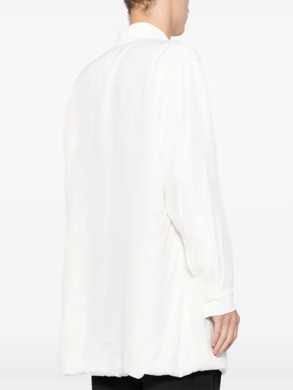 Yohji Yamamoto double-layered Shirt | White | FARFETCH