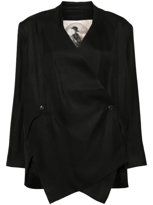 Blazer à design asymétrique - Ziggy Chen - Modalova