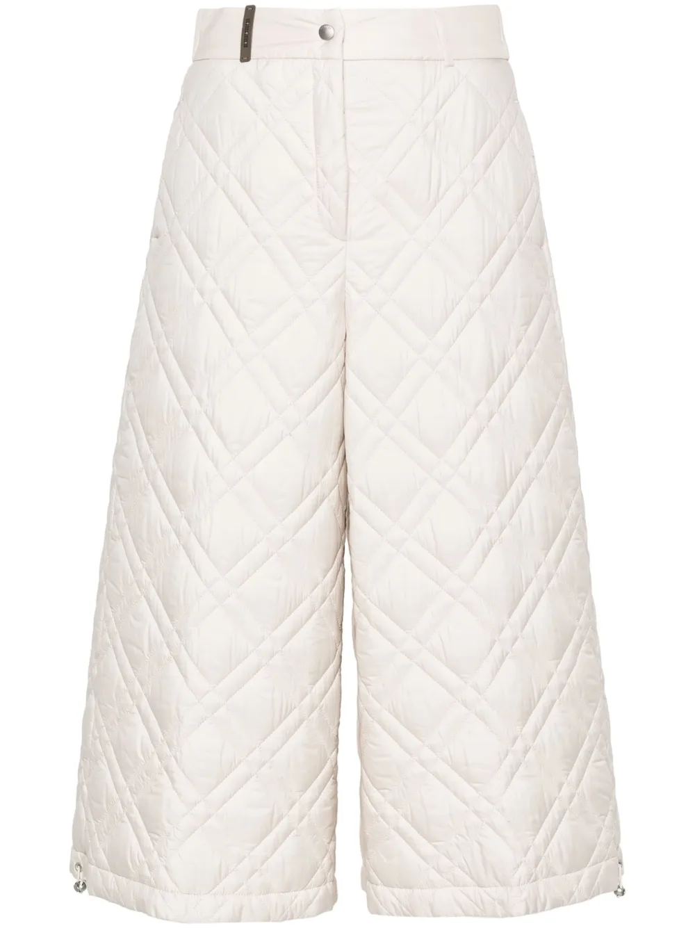Peserico Gewatteerde trainingsbroek Beige