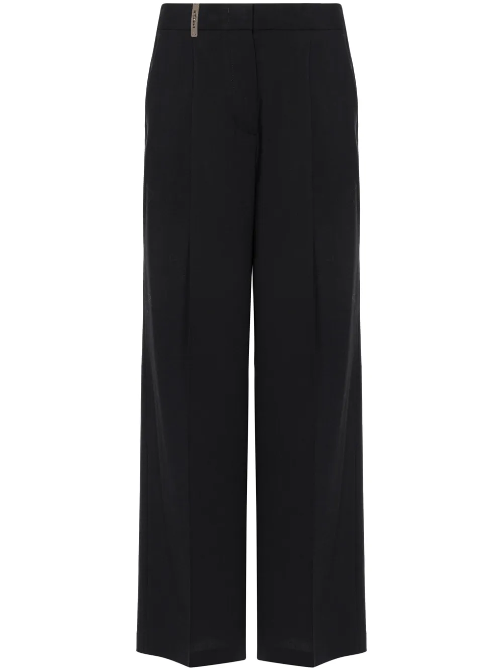 Peserico pleat-detail trousers - Blue