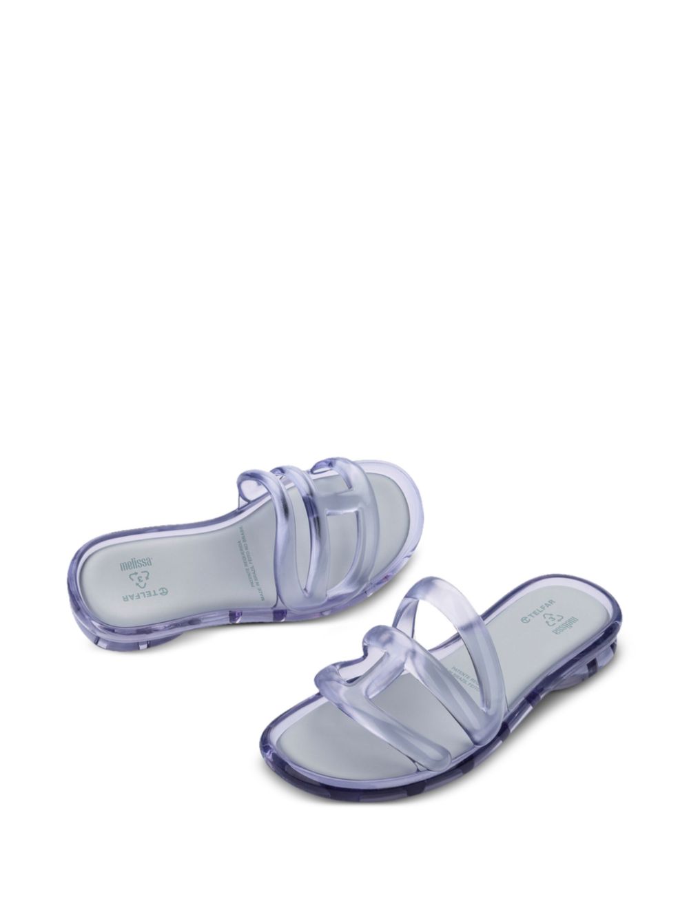 Telfar x Melissa Jelly slippers Beige