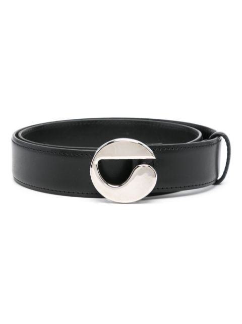 Coperni logo-buckle belt Women