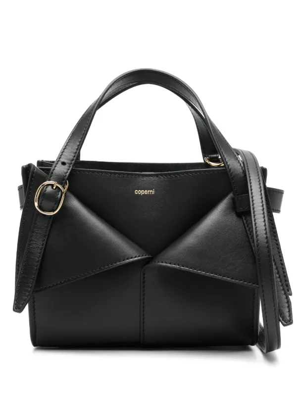 ショルダーバッグ・ポシェット Coperni Mini Belt Shoulder Bag - Leather - Black Hobo Belt Bag – Coperni