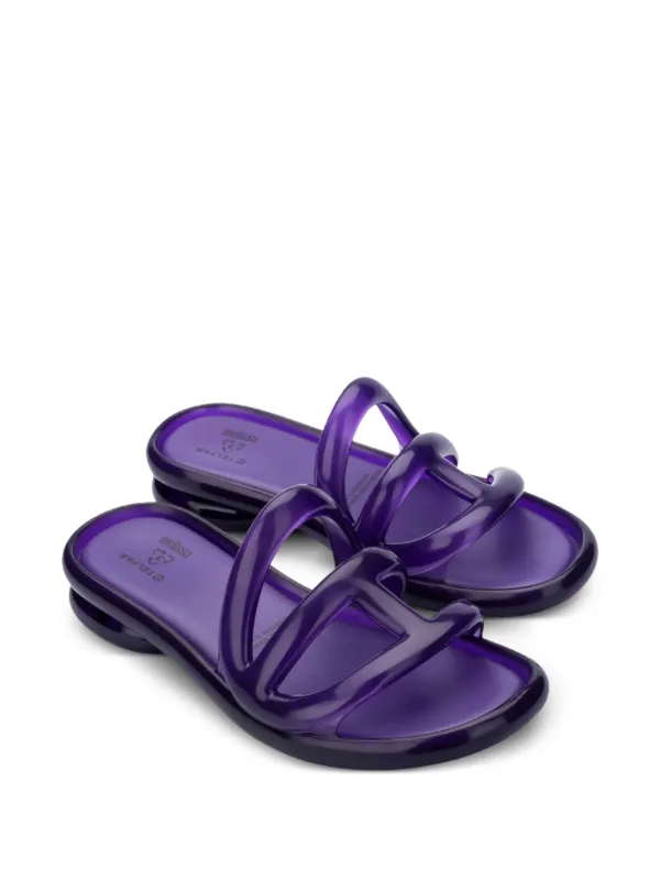 Purple jelly slides on sale