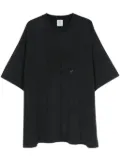 VETEMENTS slogan-embroidered T-shirt - Grey