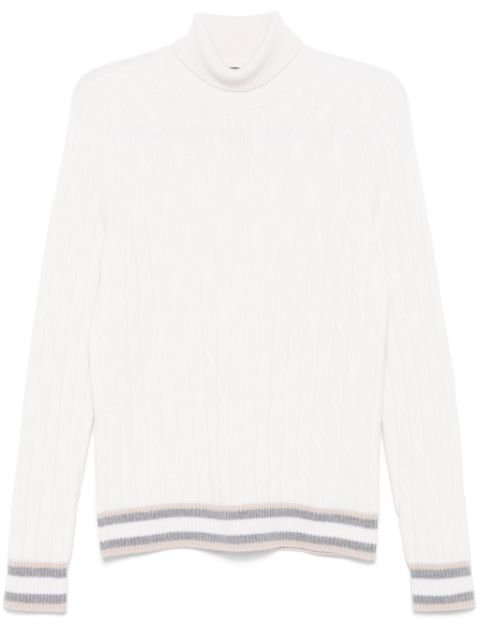 Peserico cable-knit sweater