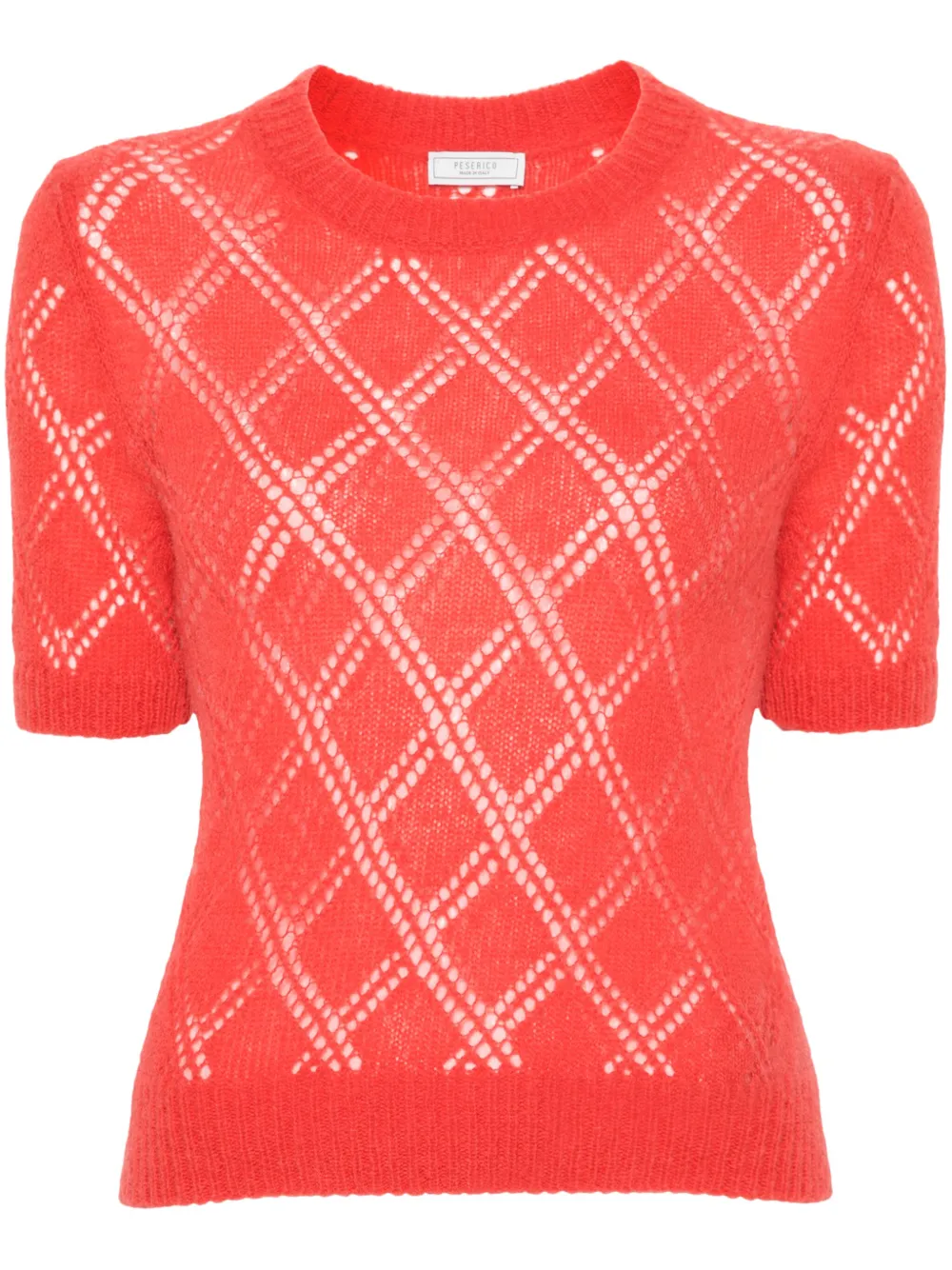 Peserico Trui met korte mouwen Rood