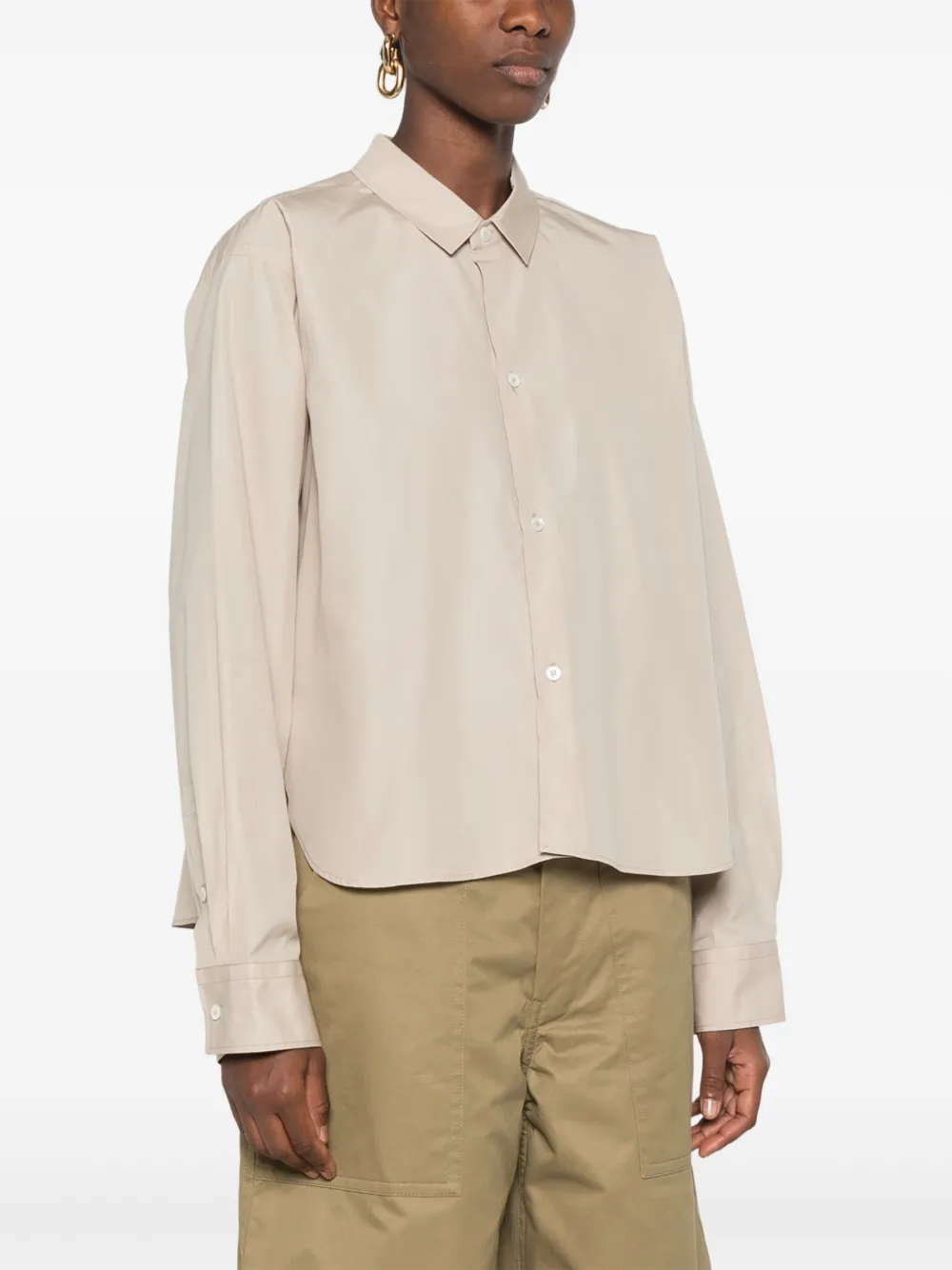 Sofie D'hoore Katoenen blouse Beige