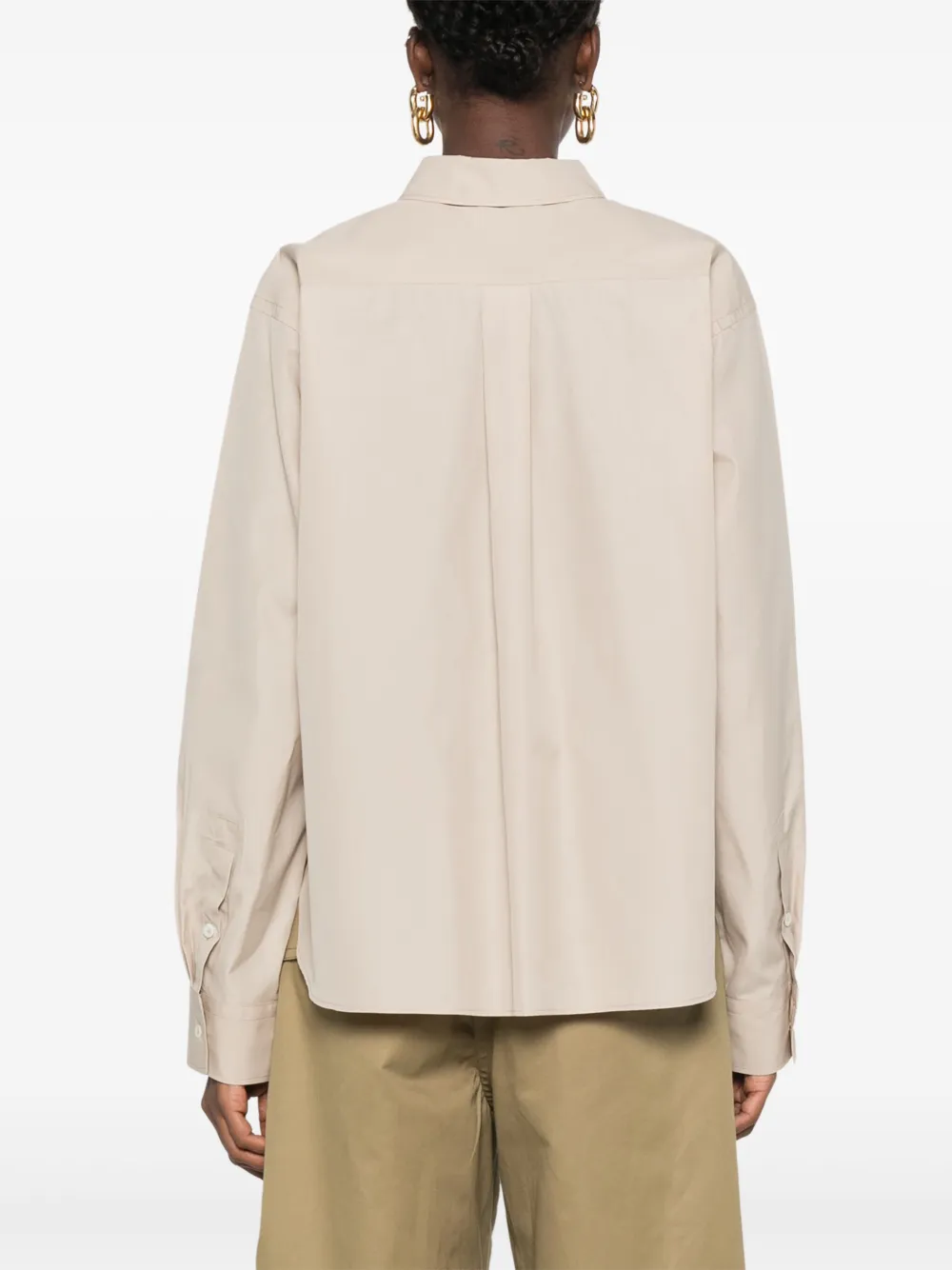 Sofie D'hoore Katoenen blouse Beige