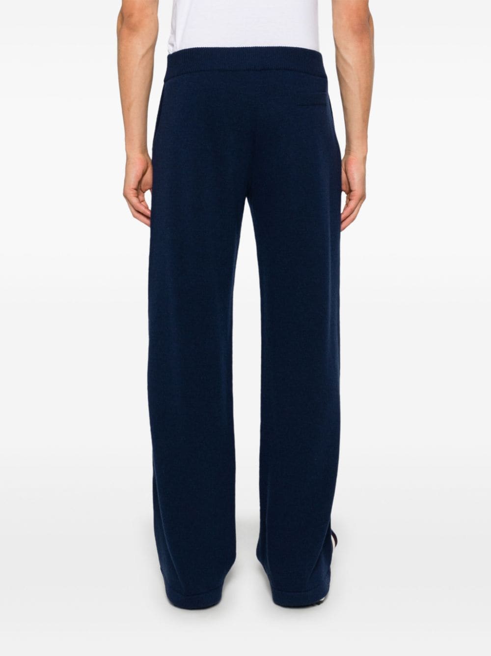 Shop Dsquared2 Logo-embroidered Track Trousers In Blue